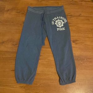 PINK victoria’s secret sweats size 4 fits like a 5